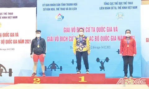 Những kết quả nổi bật của thể thao Tiền Giang