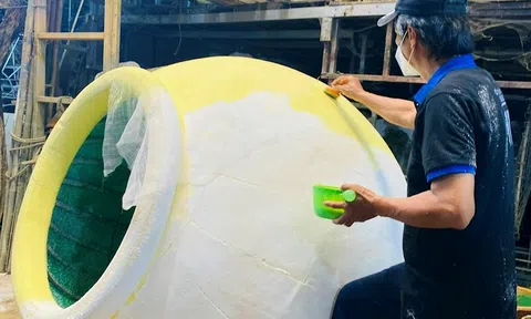 Hoàn thành 70% công đoạn để bàn giao sản phẩm cho các đơn vị thi công mang ra Đường hoa Nguyễn Huệ năm 2022