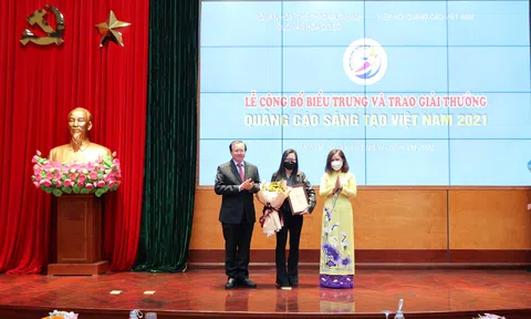 Trao giải cuộc thi "Giải thưởng Quảng cáo sáng tạo Việt Nam năm 2021"