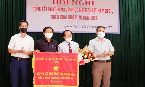 Quảng Ngãi: Hội Văn học nghệ thuật tỉnh triển khai nhiệm vụ năm 2022
