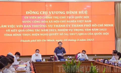 Xây dựng TPHCM thành nơi đáng sống, là đầu tàu, là hình mẫu của cải cách, đổi mới và phát triển của cả nước