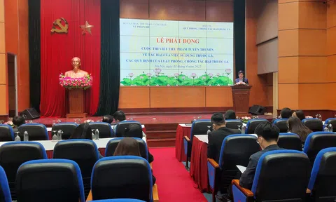 Bộ VHTTDL phát động Cuộc thi viết tiểu phẩm tuyên truyền về tác hại của việc sử dụng thuốc lá