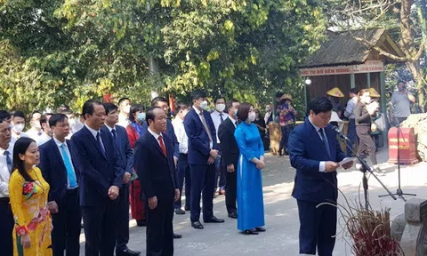 Huyện Hạ Hòa (Phú Thọ): Dâng hương tri ân công đức các Vua Hùng