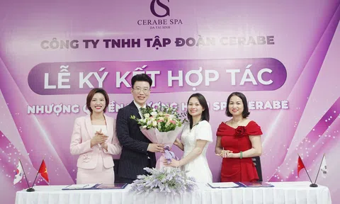 Lễ kí kết hợp tác toàn diện giữa Chuỗi nhượng quyền thương hiệu Spa Cerabe và Chủ Spa Nguyễn Thị Lan