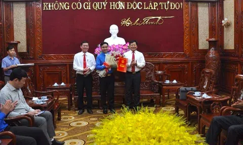 Bí thư Tỉnh Đoàn Bình Phước được điều động nhận nhiệm vụ mới