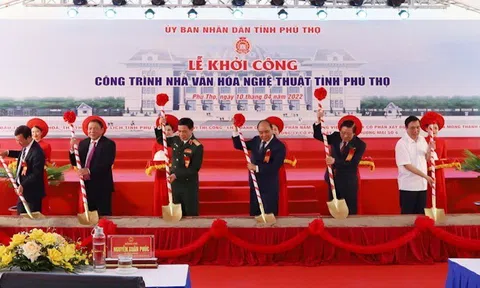 Khởi công dự án Nhà văn hóa nghệ thuật tỉnh Phú Thọ
