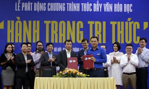 Phát động chương trình Thúc đẩy văn hóa đọc "Hành trang tri thức"