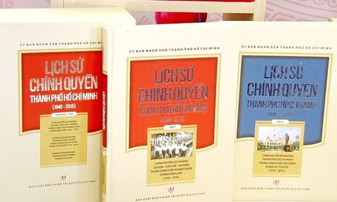 TPHCM phát hành bộ sách Lịch sử Chính quyền Thành phố Hồ Chí Minh (1945 - 2015)