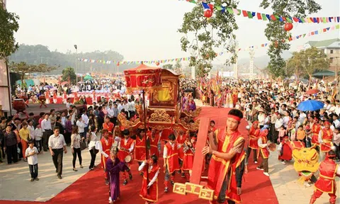 Khai hội Lễ hội Gióng đền Phù Đổng