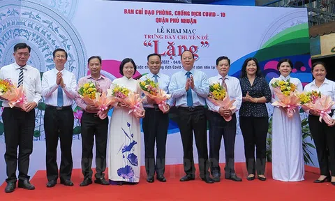 Triển lãm chuyên đề “Lặng” về “Cuộc chiến chống dịch Covid-19 - Một năm nhìn lại”