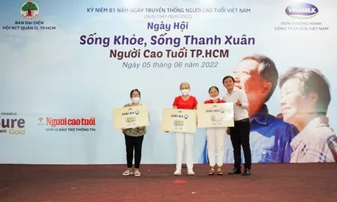 Ngày hội “Sống khỏe, sống thanh xuân” người cao tuổi TP Hồ Chí Minh