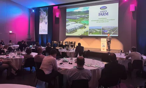 Vinamilk đại diện duy nhất từ Đông Nam Á chia sẻ về phát triển bền vững của ngành sữa Việt Nam tại Hội nghị Sữa toàn cầu