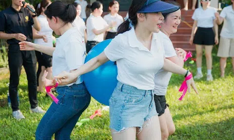 Á hậu Vũ Khánh Hòa tham dự hoạt động của học viện Veras với chủ đề: Trở về giữa yêu thương