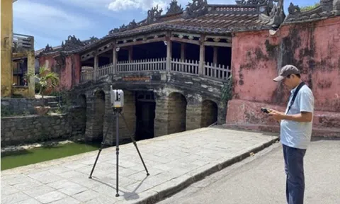Quảng Nam: Triển khai số hóa 3D dự án tu bổ di tích Chùa Cầu, Hội An
