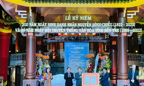 Lễ kỷ niệm 200 năm ngày sinh danh nhân Nguyễn Đình Chiểu