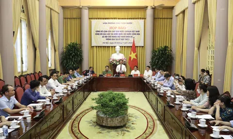 Công bố Lệnh của Chủ tịch nước đối với Luật Điện ảnh và 4 luật vừa được Quốc hội thông qua