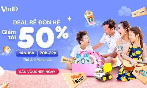 VinID mạnh tay tặng hơn 40.000 mã siêu giảm giá, tổng giá trị gần 55 tỉ đồng