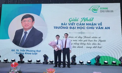 Cuộc thi viết cảm nhận về trường Đại học Chu Văn An và sáng tạo Slogan, lan tỏa mạnh mẽ các giá trị tốt đẹp
