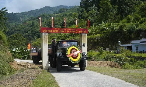 Tổ chức Lễ truy điệu, an táng 10 liệt sĩ tại nghĩa trang Liệt sỹ Quốc gia Vị Xuyên