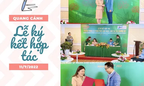 Lễ ký kết hợp tác truyền thông và phân phối Sâm Ngọc Linh tại thị trường Úc