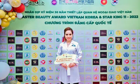 CEO Lê Thị Hồng Thắm: Không ngừng góp phần đưa ngành làm đẹp Việt Nam phát triển mạnh mẽ và vươn tầm quốc tế