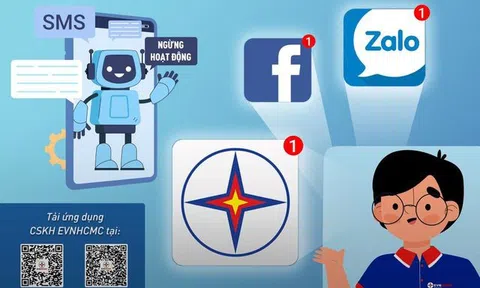 EVNHCMC: Ngừng nhắn tin SMS để chuyển sang nhắn tin qua ứng dụng điện tử từ ngày 1/8/2022