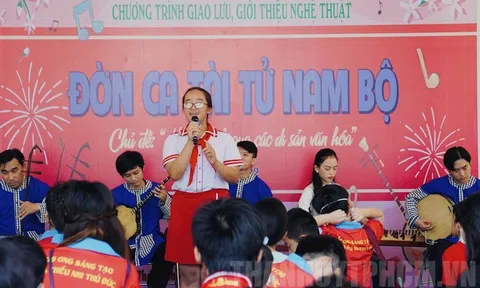 Giới thiệu di sản Đờn ca tài tử Nam bộ đến thiếu nhi TP Thủ Đức