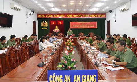 An Giang: Triển khai quy chế, kế hoạch phối hợp thực hiện Tổ công tác đặc biệt phòng, chống tội phạm, vi phạm pháp luật