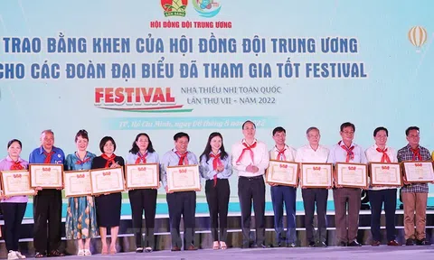 Hơn 2.000 em thiếu nhi tham gia Festival Nhà Thiếu nhi toàn quốc lần thứ VII - năm 2022 tại TPHCM