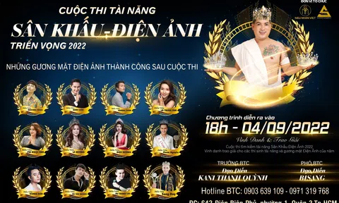 Khởi động cuộc thi “Tài năng sân khấu - điện ảnh triển vọng 2022”