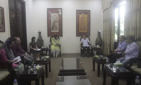 Bảo tàng Lịch sử quốc gia tiếp đón và làm việc với đoàn Đại sứ quán Cộng hoà Pakistan tại Việt Nam