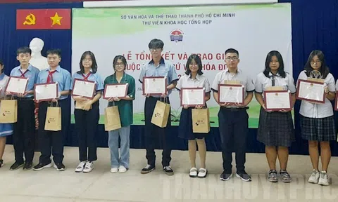 TP.HCM: Tổng kết và trao giải Cuộc thi Đại sứ văn hóa đọc năm 2022
