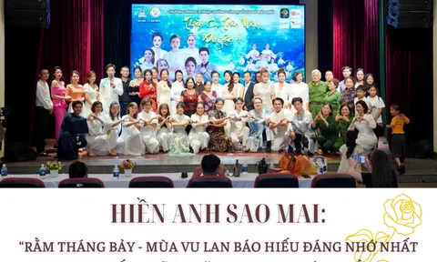 Doanh nhân Thiền Ca Việt Nam chào đón Đại lễ Vu Lan và ra mắt Duyên 4 - Mẹ Là Phật Từ Bi” của nữ ca sĩ Hiền Anh Sao Mai