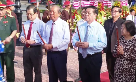 Tiền Giang: Lễ tưởng niệm 158 năm ngày Anh hùng dân tộc Trương Định tuẫn tiết