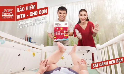 Generali Việt Nam ra mắt “VITA - Cho Con” - Bảo hiểm đầu tư giáo dục tiên phong trên thị trường với nhiều quyền lợi vượt trội