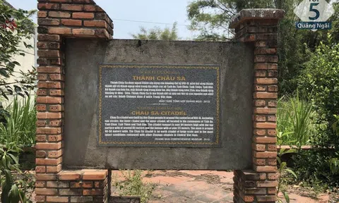 Thăm dò khảo cổ tại khu vực nội thành di tích Thành Châu Sa, tỉnh Quảng Ngãi