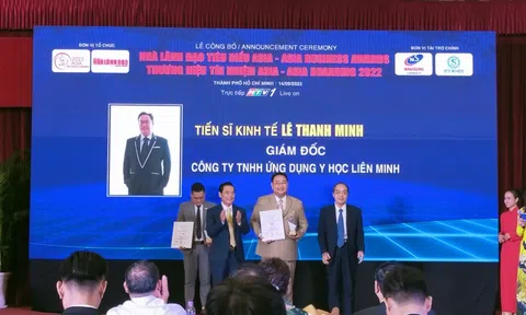 Thầy thuốc Lê Thanh Minh lọt Top 10 Thầy thuốc tiêu biểu Vì sức khỏe cộng đồng ASEAN