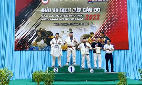 Đồng Nai giành 3HCV, 8HCB, 12 HCĐ tại Giải Vô địch các CLB Jujitsu khu vực miền Nam mở rộng năm 2022