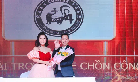 CEO Thương hiệu cà phê chồn Cộng 84 tham dự họp báo ra mắt cuộc thi Hoa hậu Doanh nhân Châu Á Việt Nam 2022