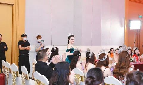 Hoa hậu Thiện nguyện Lý Kim Ngân thần thái dự họp báo Hoa hậu Doanh nhân Châu Á Việt Nam 2022