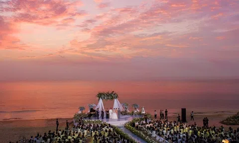 Xu hướng cưới thời thượng được các cô dâu, chú rể yêu thích, lựa chọn tại các resort biển đẳng cấp của Vinpearl