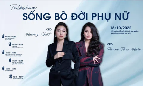 Talkshow "Sống bõ đời Phụ nữ" - Phụ nữ hiện đại - Làm chủ tài chính, làm chủ công việc - Đẹp trong từng khoảnh khắc