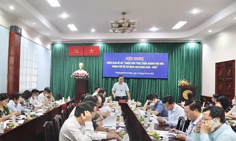 Hội nghị triển khai Đề án “Chiến lược phát triển ngành văn hóa Thành phố Hồ Chí Minh giai đoạn 2020 - 2035”