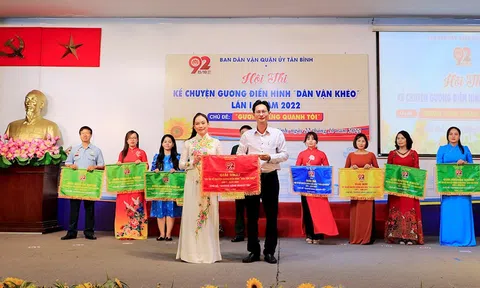 Tân Bình (TP. Hồ Chí Minh): Hội thi kể chuyện gương điển hình “Dân vận khéo” chủ đề “Gương sáng quanh tôi”