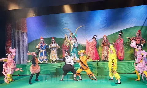 Vở cải lương thiếu nhi Cóc kiện trời truyền tải thông điệp bảo vệ môi trường