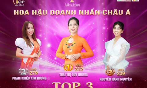 BXH “Người đẹp được yêu thích nhất” Hoa hậu Doanh nhân Châu Á Việt Nam 2022 chính thức mở cổng bình chọn