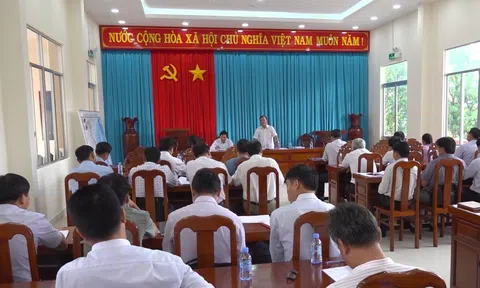 Tiền Giang: "Chủ tịch UBND huyện Gò Công Đông yêu cầu tăng cường kỷ luật, kỷ cương hành chính…"