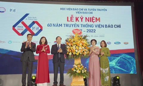 Viện Báo chí thuộc Học viện Báo chí và Tuyên truyền đã tổ chức lễ kỷ niệm 60 năm truyền thống (1962 - 2022)