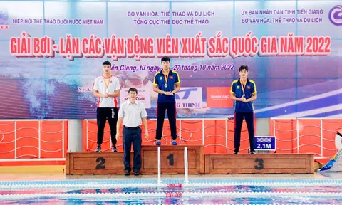 Đồng Nai giành 6HCV, 6HCB, 3HCĐ tại giải Bơi - Lặn các vận động viên xuất sắc quốc gia năm 2022