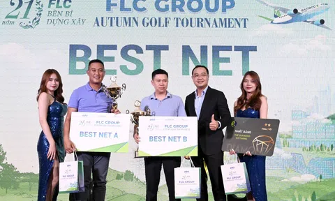 Golfer Nguyễn Minh Tuấn lập kỷ lục 67 gậy, lên ngôi vô địch FLC Group Autumn Golf Tournament